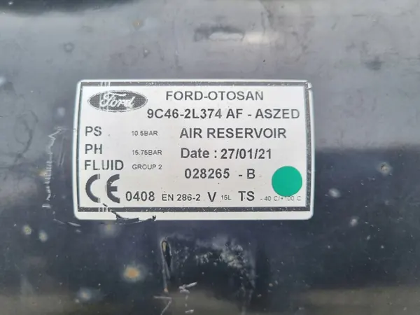 Tanque de ar OEM 9C46 2L374 AF 15L para Ford F-MAX image 4
