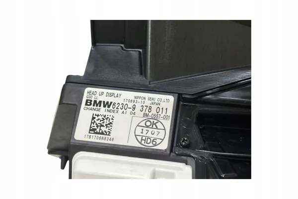 BMW HUD-näyttö OEM 6309378011 Vasen Sivu G30 G31 G38 image 10