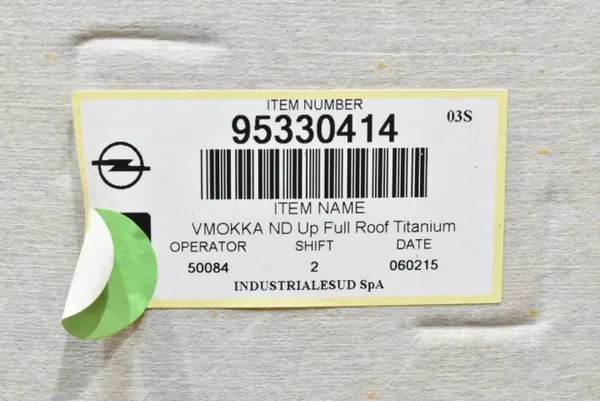 Plafonnier Opel Mokka A 2012-2015 OEM mamAUTO-1038679 image 9