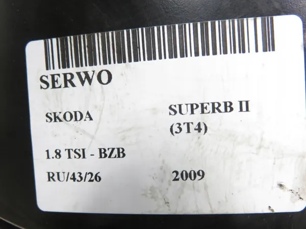 Bomba de servofreno OEM 1K1614105BN para Skoda Superb II image 9