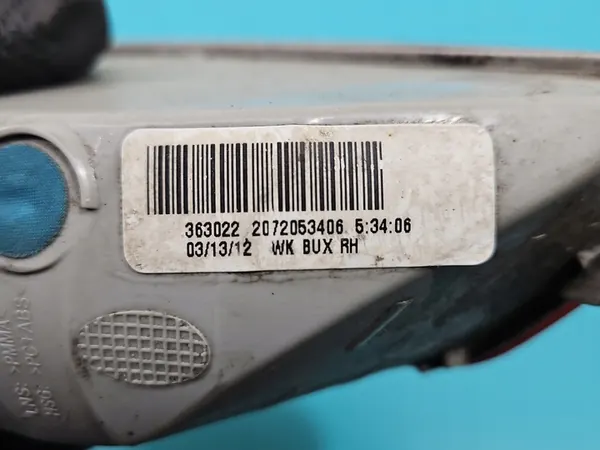 Höger Bakre Dimljus Jeep Compass I 06-16 OEM 57010716AB image 7