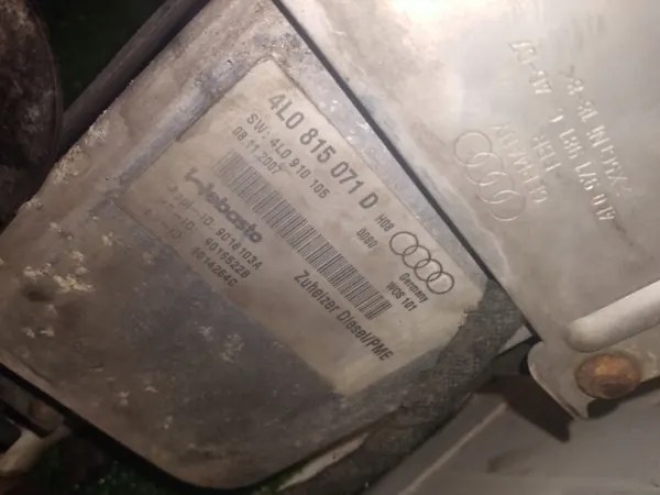Webasto pysäköintilämmitys Audi Q7 4L OEM 4L0815071D image 5
