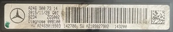 Display-Bildschirm Mercedes B-Klasse W246 OEM A2469007314 image 4