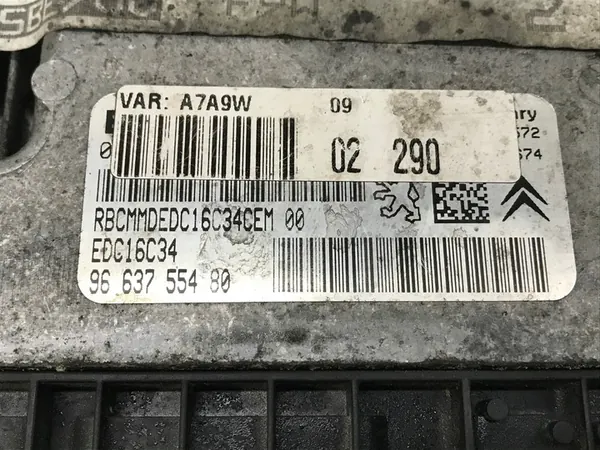 Motorstyrdon Citroen 9663755480 image 2