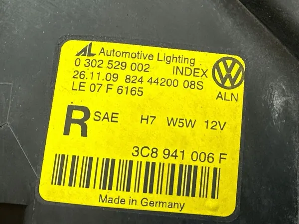 Ajovalot Volkswagen PASSAT CC 3C8941006F image 5