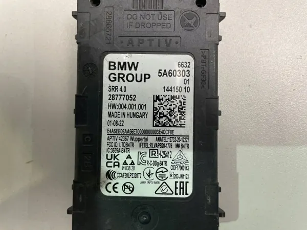 Módulo ponto cego BMW 5A60303 3.0L diesel image 3
