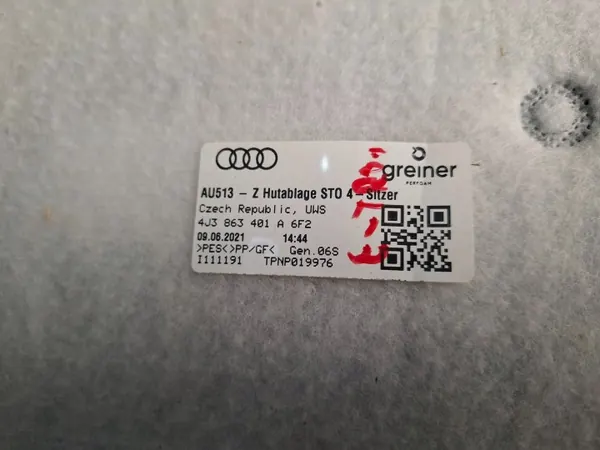 Prateleira traseira OEM S26372668 para Audi E-Tron GT image 4