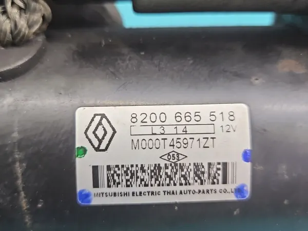 Motor de arranque Dacia Duster I 10-18 1.6 16V 8200665518 image 5