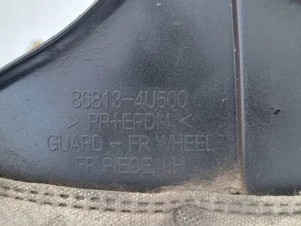 Para-lama dianteiro esquerdo OEM 868134U500 Kia Optima image 4