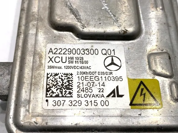 Xenon-förkoppling OEM A2229003300 för Mercedes CLA Coupé image 3