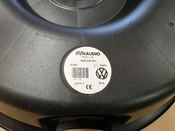 Subwoofer-högtalare VW Golf VII OEM 5G0035591 (25) image 6