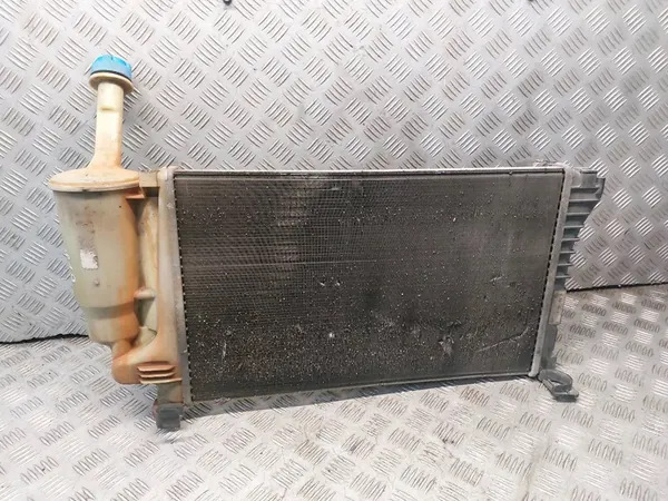 Radiador de agua + Ventilador Fiat Panda II 1.1 8V OEM 51773189 image 2