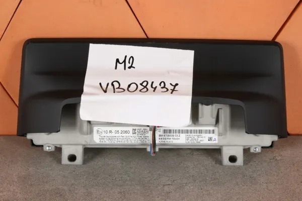 Ecrã CID BMW 8,8" OEM 8709339 Usado image 4