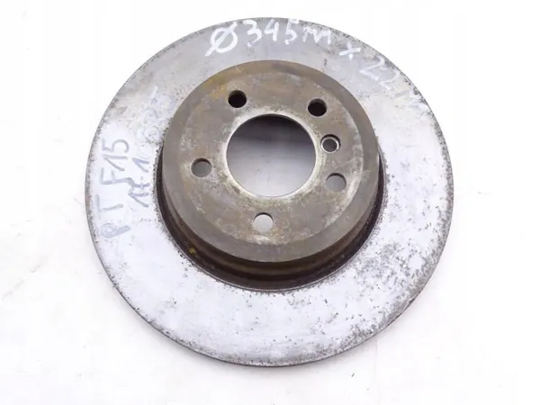 Disque de frein arrière BMW X5 F15 345mm 22mm OEM image 2