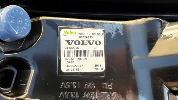 OEM 31420395 LED DRL Vasen Etuvalo Volvo V60 I image 8