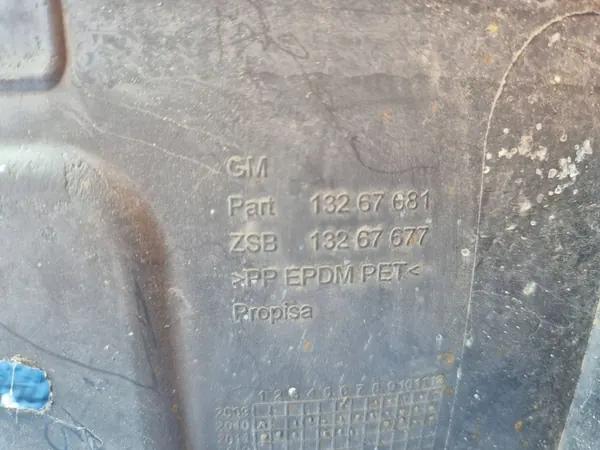 OPEL MERIVA A 03- Etu Oikea Lokasuoja 13267681 image 8