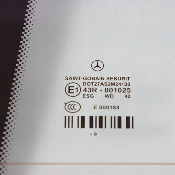 Mercedes A2127300155 achter linker driehoekglas image 3