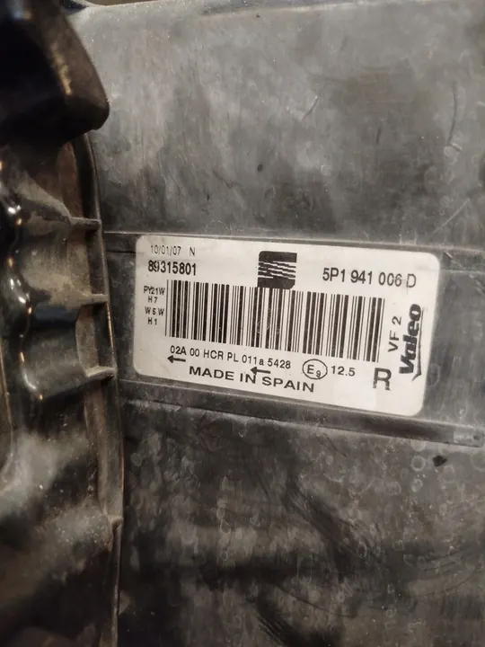 Farol dianteiro direito Seat Altea 5P1941006D image 5