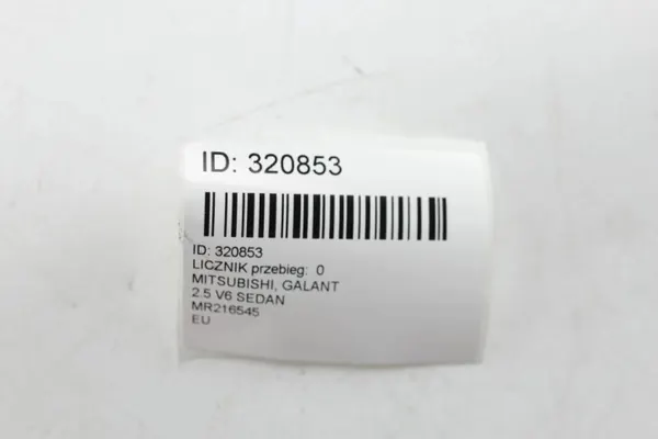 Tachometer Mitsubishi Galant OEM MR216545 2000 2.5 V6 image 6