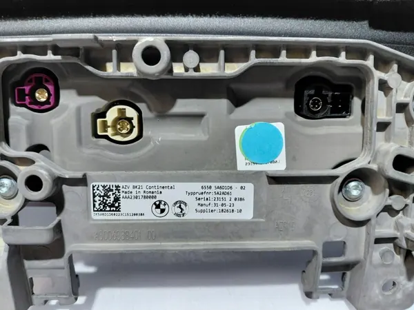 Moniteur écran BMW G05 G06 G07 G09 OEM 5A6D1D6 image 9