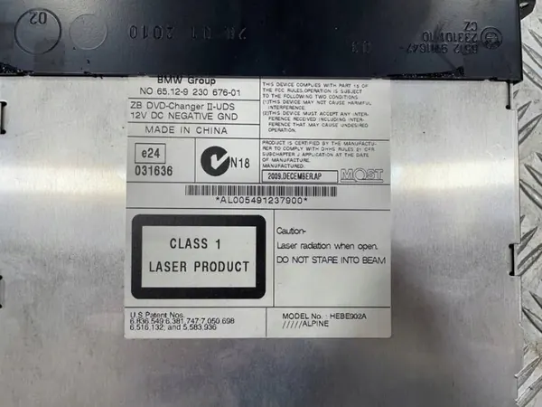 DVD-vaihtaja OEM 9230676 BMW 7-sarja F01-F04 image 4