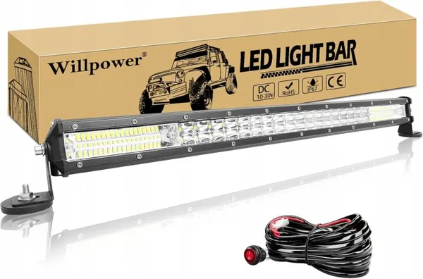 OEM YY-09-7D-24IN-216-C+2XBK030+LK002-YZ 24" LED-lightbar image 2