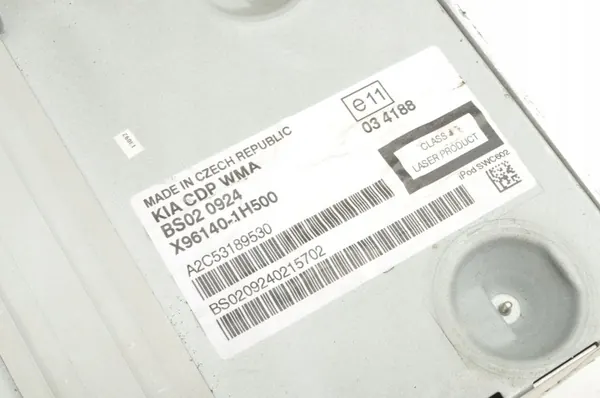 Radio Kia Cee'd I OEM X961401H500 - Usado image 5