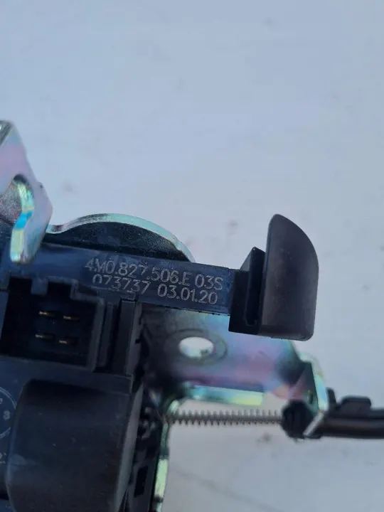 Baklucka Lås 4M0827506E Cayenne Q7 Q8 Touareg image 4