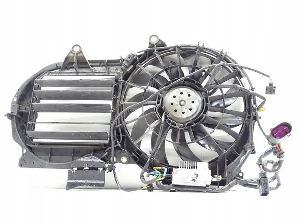 Jäähdytinpuhallin Audi A4 B6 1.9 TDI 130hv OEM 8E0121205Q image 4