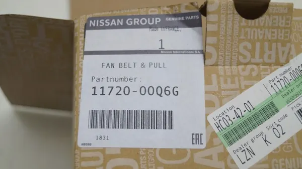 Kit Tensor Correia Nissan OEM 11720-0006G Usado image 6