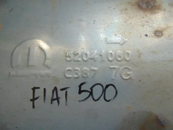 FIAT 500 312 07-14 Exhaust Muffler Original 52041060 image 2