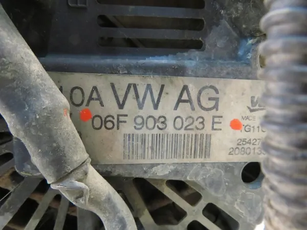 Vaihtovirtageneraattori 1.6 1.9 2.0 TDI Audi A1 A3 Seat Altea OEM image 4