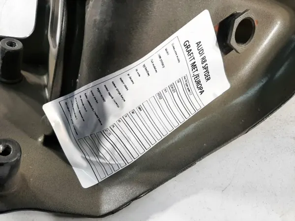Support de garde-boue Audi R8 II Spyder arrière gauche 4S8809853A image 5