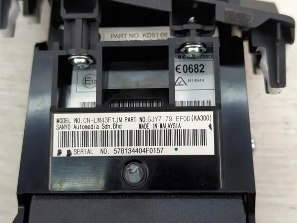 Mazda 6 CD-byttare OEM GHP966EF1 (2012-2015) image 10