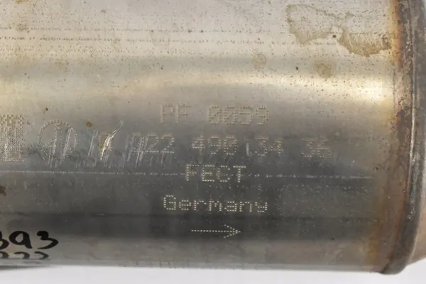 Katalysator Links Hinten OEM A2224903436 Mercedes image 4