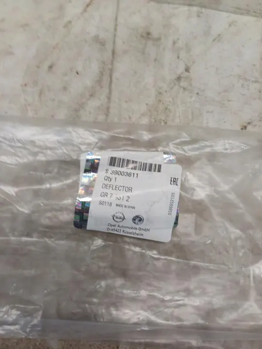 OPEL CORSA E Framskärms Spoiler Höger 39003611 OE image 4
