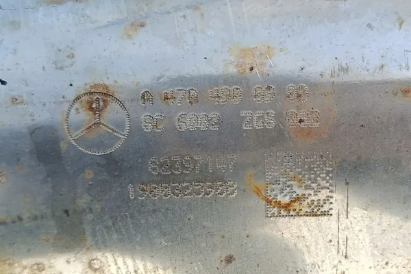 OEM A4704900900 Silencieux Mercedes X-Class W470 3.0 CDI image 6
