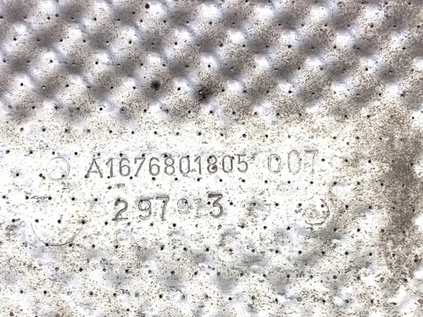 Protetor térmico A1676801805 Mercedes GLE SUV OEM image 4