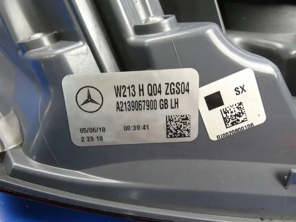 MERCEDES W213 SEDAN LINKER ACHTERLICHT A2139067900 image 4