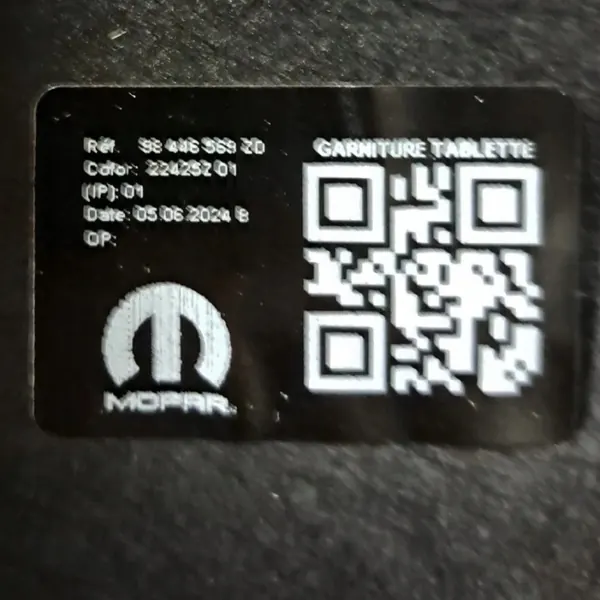 OEM 7111462 Begagnad bakluckematta Peugeot 408 II image 3