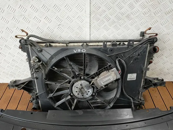 VOLVO V70 S60 II LIFT 04-07 2.4D Radiador Ventilador 30680512 image 2