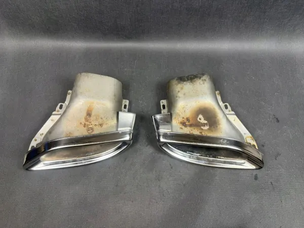 Mercedes Uitlaat Eindpijp Set OEM A2054900400 Links Rechts image 2