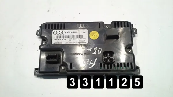 Audi A6 Displayscherm OEM AM-331125 Gebruikt image 4
