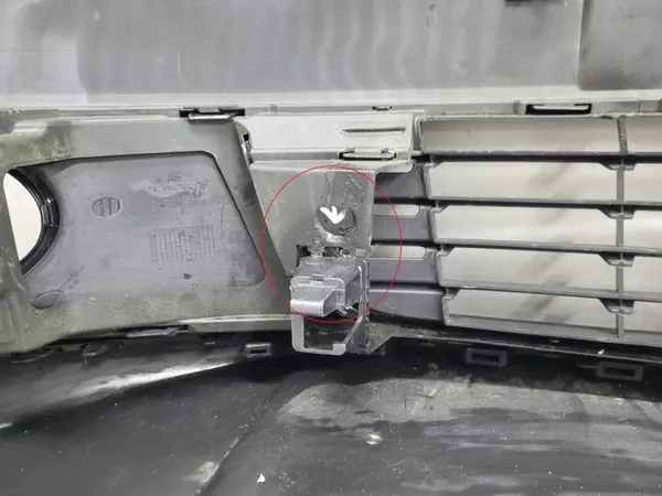 Paraurti anteriore Volkswagen Vw Touran 1T0 Cross Lift 10-15 image 10