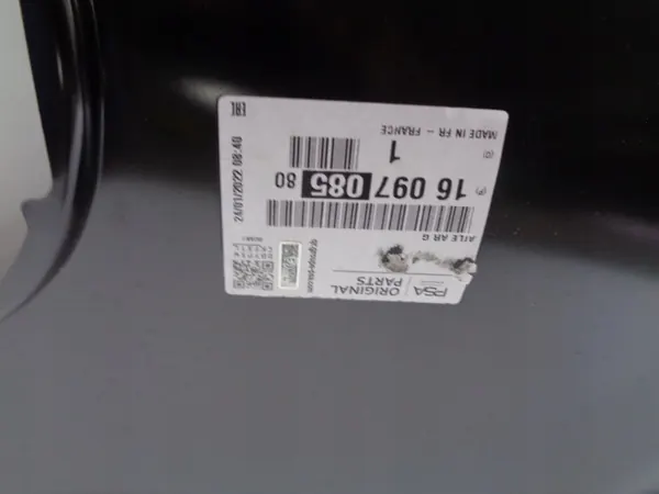 Garde-boue arrière gauche OEM 1609708580 Peugeot 208 GTI image 6