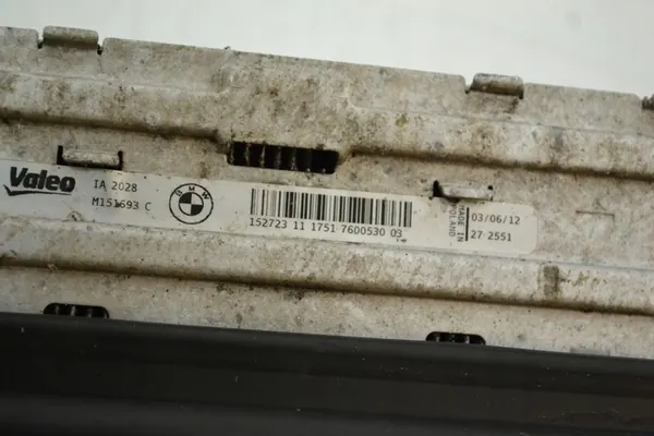 INTERCOOLER BMW 7600530 F20 F30 F22 F36 image 6