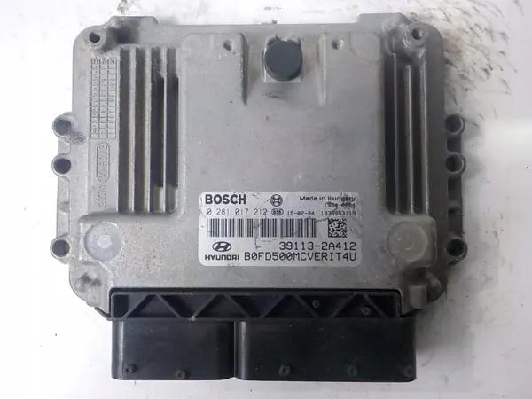 Hyundai ECU OEM 0281017212 39113-2A412 Gebraucht image 2