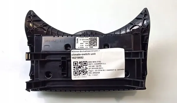 Panel AC Mini Cooper F57 OEM 61319857384 - Usado image 5