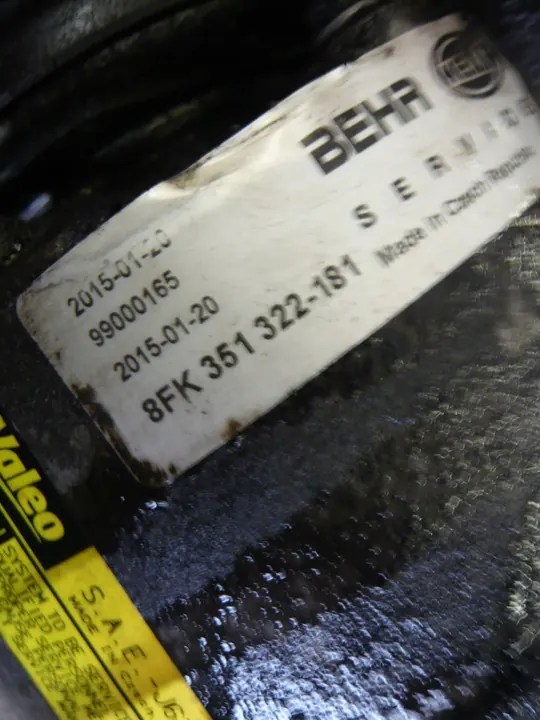 Ilmastointikompressori Volvo V70 III S80 II 8FK351322181 image 2