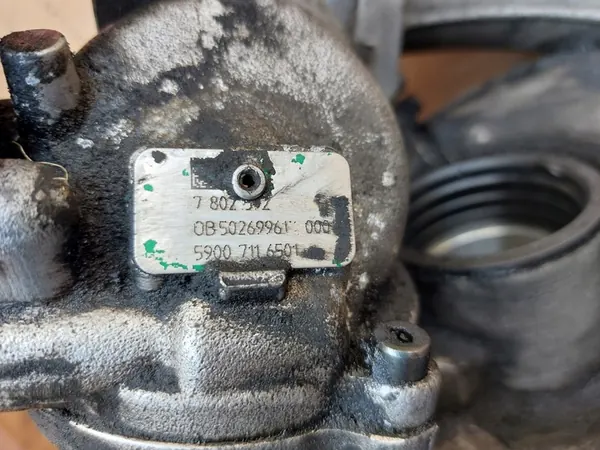 Turbina Bi-Turbo BMW 6 E63 E64 635D 3.0D M57 image 10